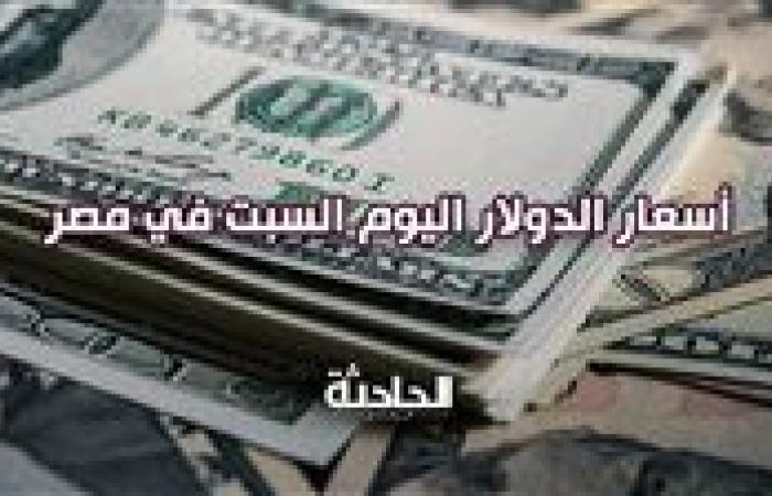 استقرار سعر الدولار اليوم السبت في مصر مقابل الجنيه المصريِ