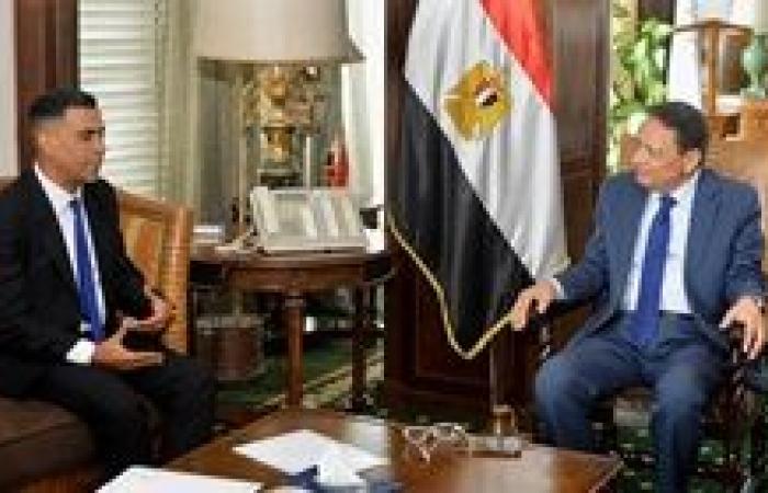 رئيس الاتحاد الوطني للصحفيين والإعلاميين الجزائريين قديري مصباح. يشارك في فعاليات الدورة الـ 59 لتدريب الصحفيين  والإعلاميين  الأفارقة بالقاهرة