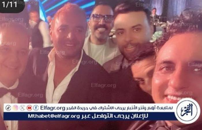 بهذه الطريقة... محمد رحيم يهنئ شريف محسن جابر بحفل زفافه