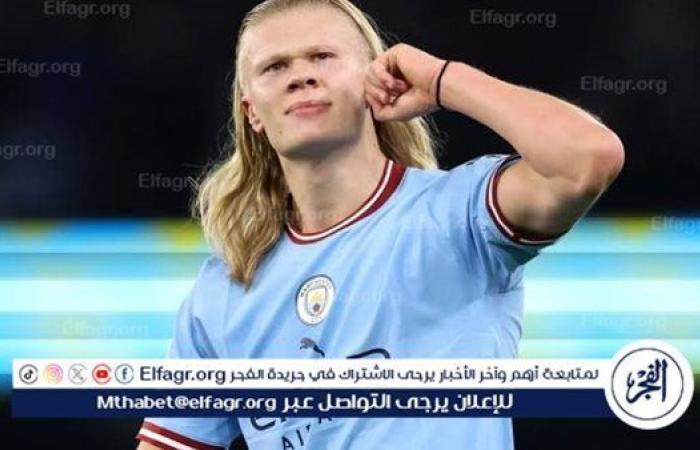 هالاند يغرد منفردا في صدراة هدافي الدوري الإنجليزي