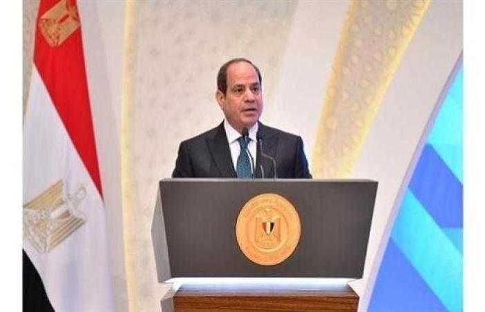 السيسي: الاحتفال بالمولد النبوي الشريف إحياء للإنسانية وتكريمًا لها