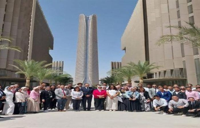 تدريب طلاب كلية التخطيط العمراني جامعة القاهرة بأجهزة المدن الجديدة