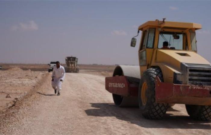 الزراعة: بحوث الصحراء مركز التنمية المستدامة ينشئ شبكة طرق بطول 150 كيلو في مطروح