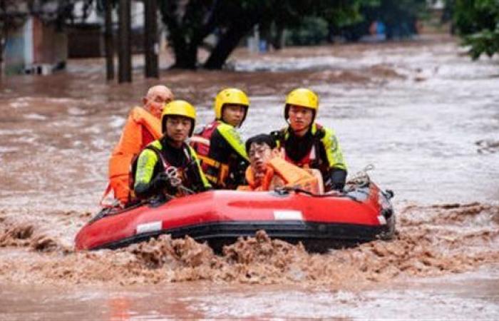 إجلاء 1500 شخص جراء الأمطار الغزيرة في كوريا الجنوبية